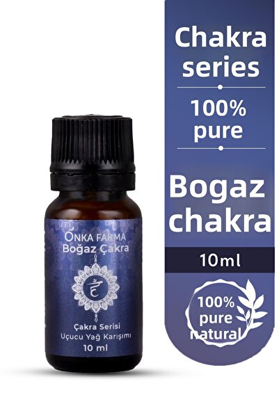 OnkaFarma 10 ml Throat Chakra Aromatherapy Oil Mix