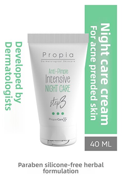 Propia كريم العناية الليلية المكثف بالوجه مع تفاصيل الرؤوس السوداء والعيوب - ...