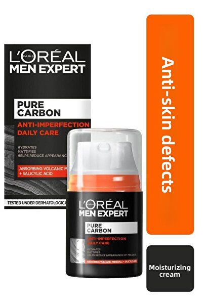 L'Oreal Paris Men Expert 50ml Pure Carbon Daily Moisturizing Cream - Anti-Ski...