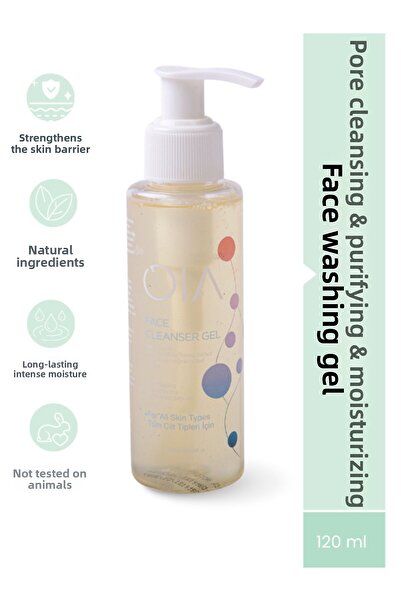 OIA Face Cleanser Gel 120 ml |   Salicylic & Lactic Acid -Witch Hazel |   Pur...