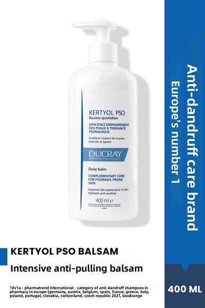 Ducray بلسم كيرتيول PSO المكثف المضاد للتقشر 400 مل