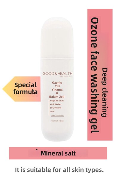 Good & Health جل العناية بغسل الوجه بالأوزون 200 مل