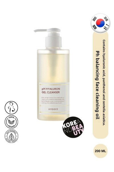 HYGGEE Ph Hyaluron Gel Cleanser 200ml |   Ph Balancing Facial Cleansing Gel T...