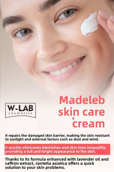 W-Lab Cosmetics Madeleb Skin Care Cream Set of 3