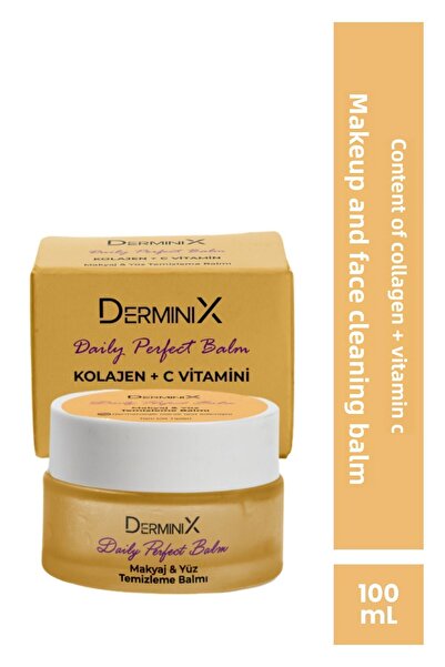 Derminix بلسم تنظيف الوجه بالكولاجين وفيتامين سي - بلسم تنظيف