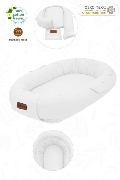 mordesign Babynest Orthopedic Baby Bed, Mother's Side Baby Bed, Ergonomic Design, Grand Series