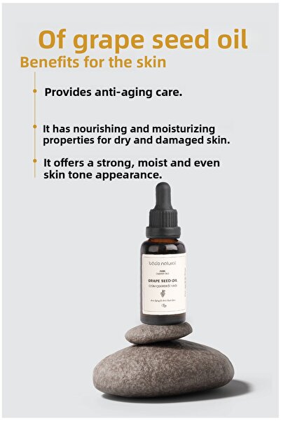 Bade Natural 30 Ml Grape Seed Oil - Cold Pressed, 100% Pure