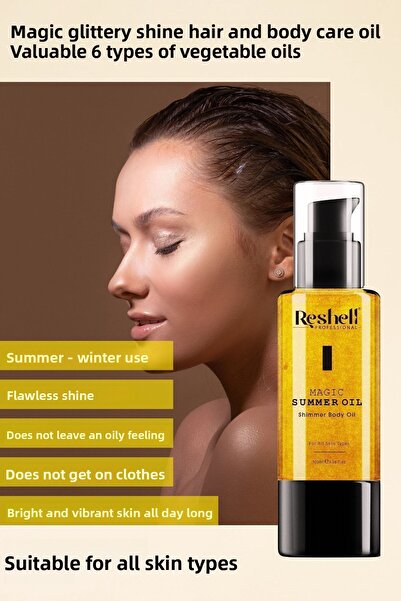 Reshell 100 ml Radiance Hair and Body Care Oil
