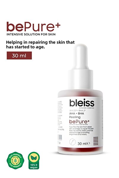 bleiss بي بيور+ سيروم تقشير وتفتيح وتغذية البشرة بحمض ألفا هيدروكسي وحمض بيتا...