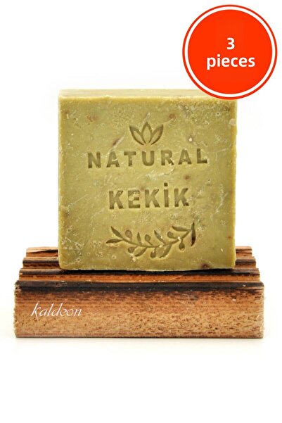 xdeonss صابون زيت الزعتر الطبيعي المصنوع يدويًا 120 جرام × 3 قطع
