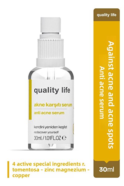 Quality Life Acne and Anti-Acne Serum with 4 Actives - Dryness Relief, Scar R...
