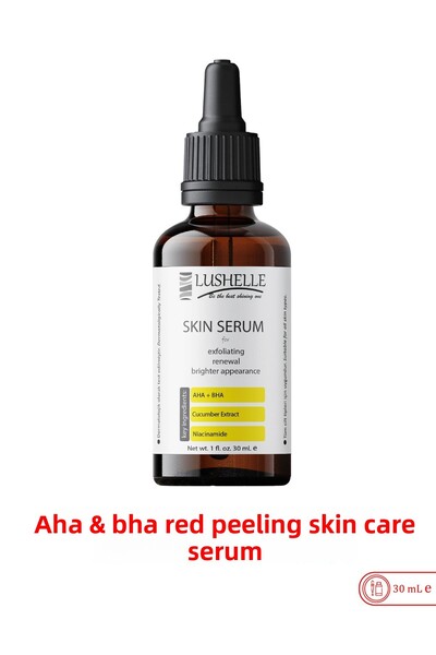 Lushelle سيروم مقشر للبشرة 30 مل - بخلاصة Aha وBha والخيار