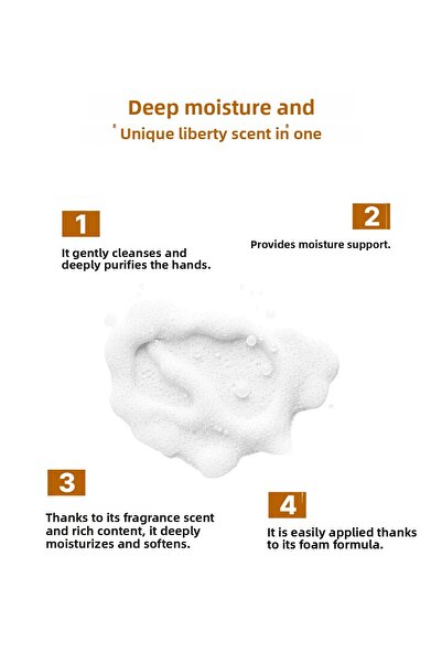 THE BATH FACTORY Moisturizing Purifying Liberty Foam Soap 300 ml