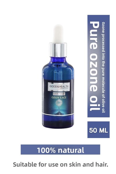 Good & Health زيت الأوزون لإصلاح وتجديد العلاج بالأوزون 50 مل
