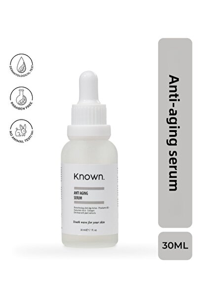 KNOWN. مصل مضاد للشيخوخة 30 مل (البيوتكنيولوجي النشط-البروفيتامين ب5-حمض الهي...