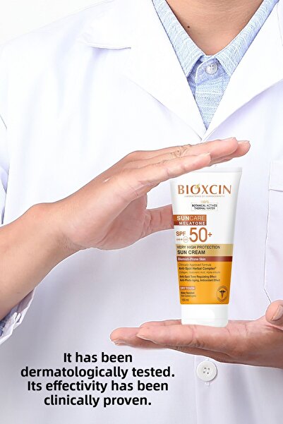 Bioxcin Sun Care Very High Protection Sun Cream for Blemish Prone Skin 50 Spf 150 ml - 3 Pcs