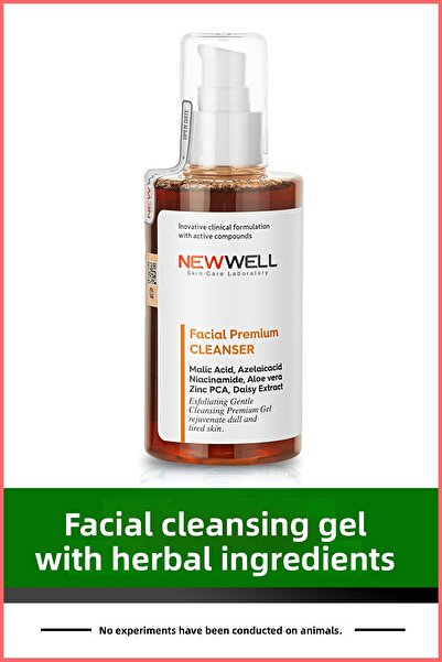 New Well Herbal Content Facial Cleansing Gel (All Skin Types) 200 ml