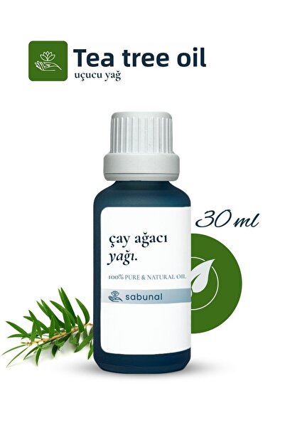 sabunal زيت شجرة الشاي 30 مل - زيت للعناية بالبشرة