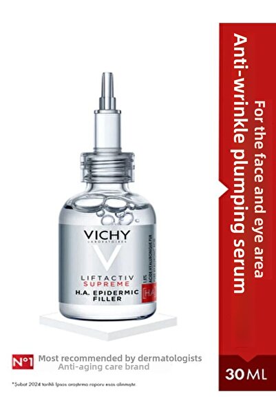 Vichy LIFTACTIV SUPREME - مصل 30 مل، تلوث ومرطب، محفظة مرطبة