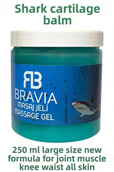 ULFİSU COSMETİCO Shark Cartilage Massage Cream - 250 ml Shark Cartilage Massa...