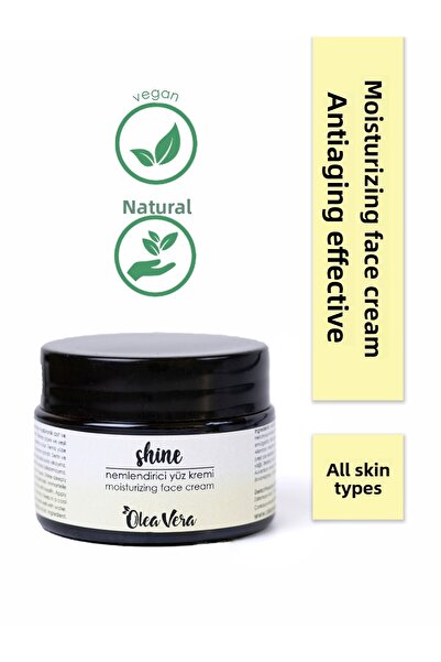 Olea Vera كريم ترطيب الوجه بحمض الهيالورونيك الطبيعي - تأثير مضاد للشيخوخة، ل...