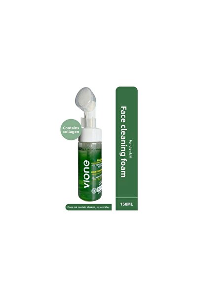 vione رغوة تنظيف الوجه برأس فرشاة - منقية ومنعشة
