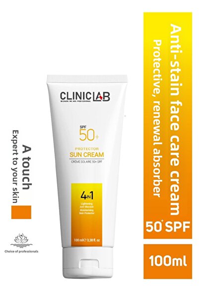 Cliniclab كريم الشمس 50 عامل حماية من الشمس 100 مل (مغذي ومرطب)