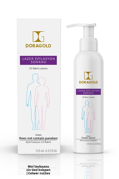 Doragold كريم مرطب - بعد إزالة الشعر بالليزر والشمع، لوشن للعناية بالبشرة، 12...