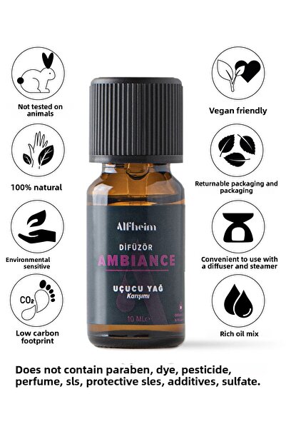 Alfheim Ambiance Essential Oil Mix / Diffuser Oil / Censer Oil / 10 ml