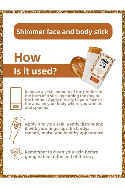 mia klinika Shimmering Face and Body Stick