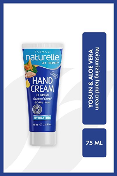 Farmasi Seaweed Aloe Vera Moisturizing Hand Cream - Naturelle Sea Therapy 75 ml