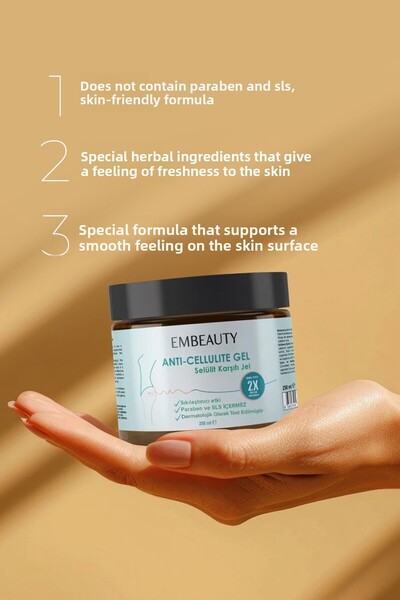 Embeauty Slimming, Firming, Cellulite and Stretch Mark Body Shaping Gel 250 ml