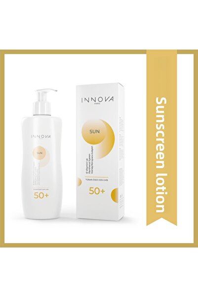 Innova Sun Care Vitamin E Sunscreen Lotion 200 Ml. Spf 50 86818630105221