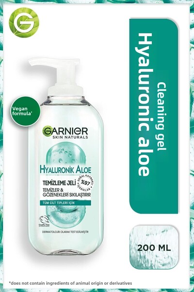 Garnier Hyaluronic Aloe Cleansing Gel 200ml