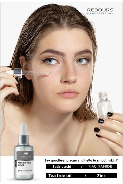rebours professional Professional Acne Control Serum Salicylic Acid, Niacinamide, Zinc, Tea Tree Oil 30ml