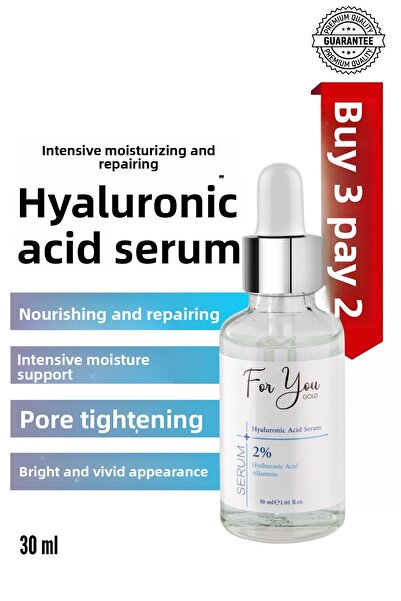 For You Gold Allantoin Serum 30 Ml - Intensive Moisturizing and Repairing, Hy...