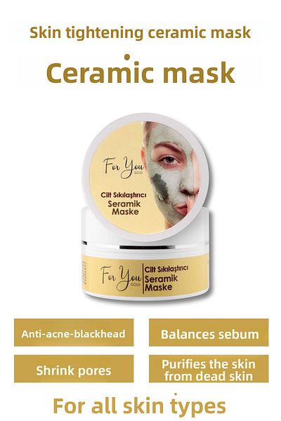 For You Gold Pore ​​Firming, Anti-Acne, Skin Firming, Ceramic Clay Mask 100 ml