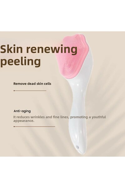 CARNIVAL LAND جهاز تدليك وتقشير السيليكون الناعم - منظف لبشرة الوجه