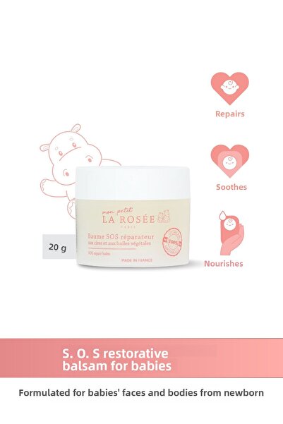 La Rosee Paris بلسم إصلاح الصلصة من مون بيتي يحتوي على الزيوت النباتية وشمع ا...