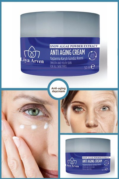 Liya Arven Anti-Aging Anti Aging Moisturizing Day Cream - 50ml