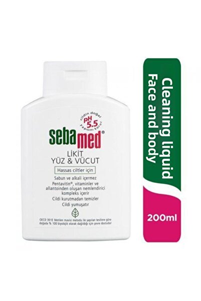 Sebamed Brand: Liquid Face & Body 200 Ml Category: Facial Cleanser