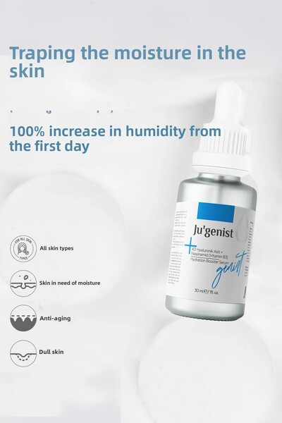 jugenist مصل جوجينست Hydration Booster (حمض الهيالورونيك 2% + نياسيناميد B3)