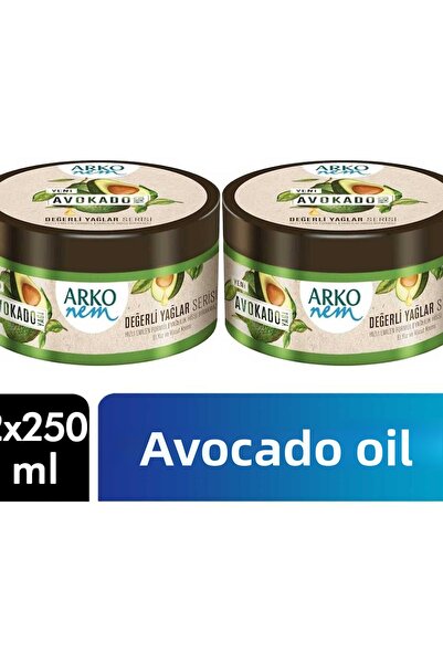 ARKO Nem Cream Avocado Oil - 2x250 Ml, Category: Face Cream