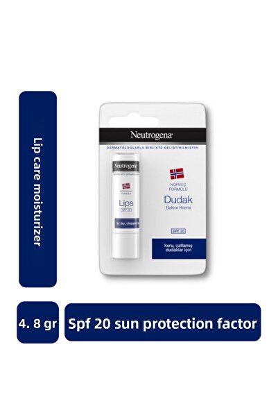 Neutrogena مرطب الشفاه بالتركيبة النرويجية مع عامل الحماية من الشمس (SPF 20)