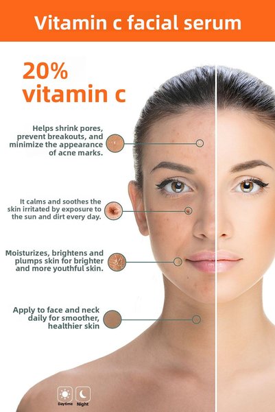 JIYU Vitamin C Serum - Skin Tone Thinner and Anti-Blemish (Ascorbic Acid) 30 ml