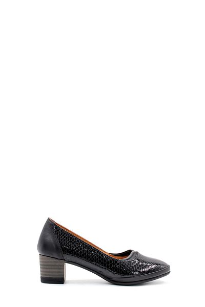 FAST STEP Genuine Leather Women's Thick Heeled Shoes 411ZA277