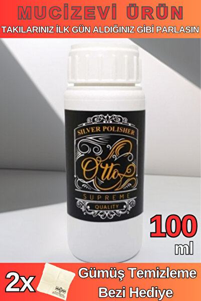 OSMANLI GÜMÜŞ 100ml Otto Gümüş - Altın Ve Kaplamalı Takı Parlatma Temizleme Suyu