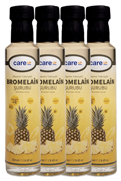 Care Up Bromelain Ananas Koenzim Q10 ve L Karnitin İçeren Detox Şurubu 250 ml...