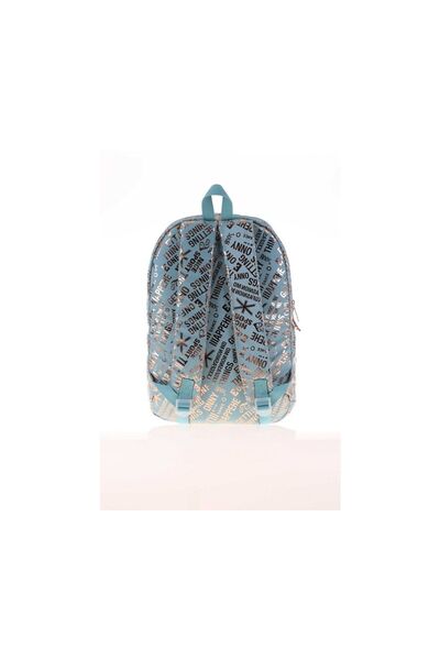Generic Brand Rucsac din brocart Kaukko Happy Turquoise K1553