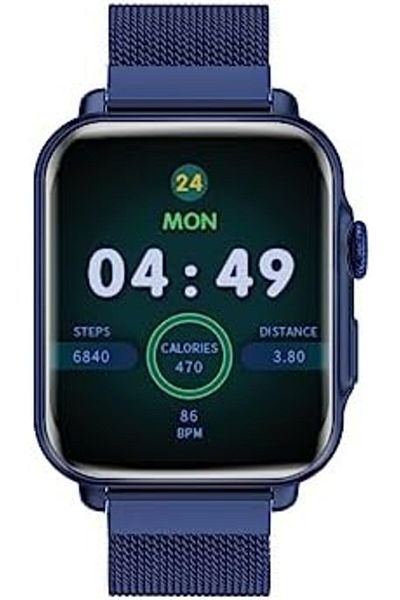 Promate Fitness Smart Watch, 37 Sports Modes Bluetooth Fitness Watch with 1.8 IPS Display, 100 Watch